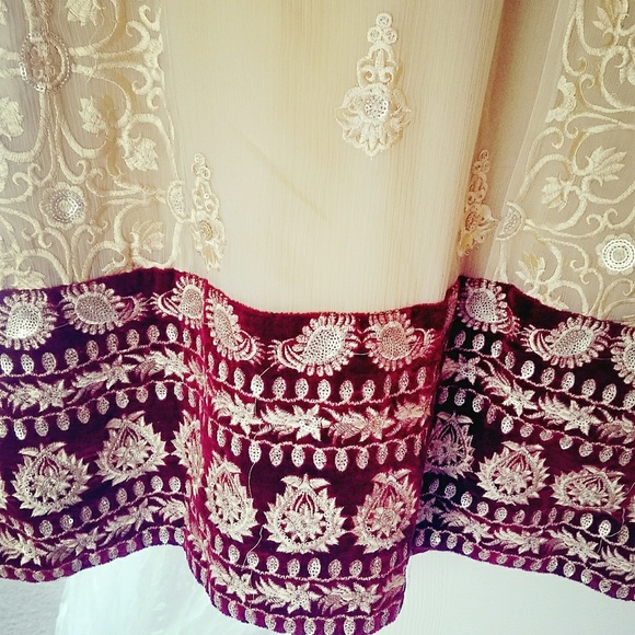 Pakistani designer Mina Hasan Shalwar suit - Picture 5 of 8